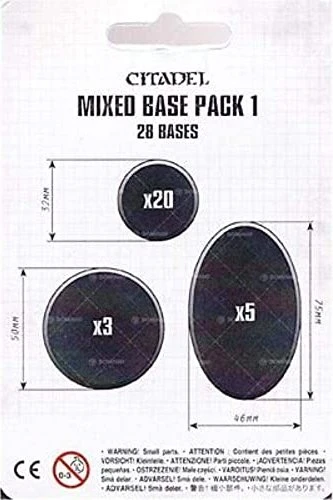 Games Workshop Citadel Mixed Base Pack 1, 28-tlg.