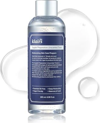 Dear Klairs Supple Preparation Unscented Toner, 180ml