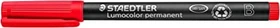 Staedtler Lumocolor 314 permanent rot, 10er-Pack