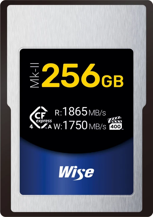 Wise Advanced CFX4-A Series Mk-II R1865/W1750 CFexpress 4.0 Type A 256GB