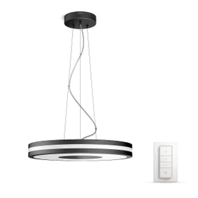 Philips Hue White Ambiance Being Pendelleuchte schwarz