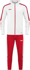 Jako Power Trainingsanzug weiß/rot