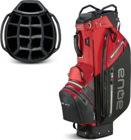 Big Max Aqua Tour 4 Golftasche rot/schwarz