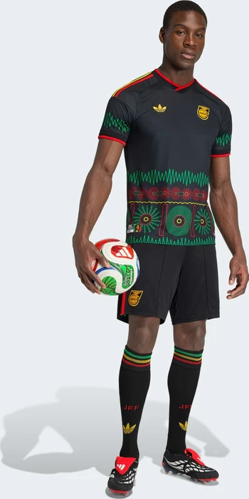 adidas Jamaika 26 x Bob Marley 2026 Auswärtsshorts (Herren)