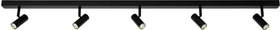 Nordlux Omari LED-Deckenleuchte 5-flammig schwarz