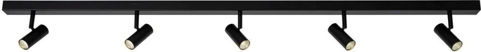 Nordlux Omari LED-Deckenleuchte 5-flammig schwarz