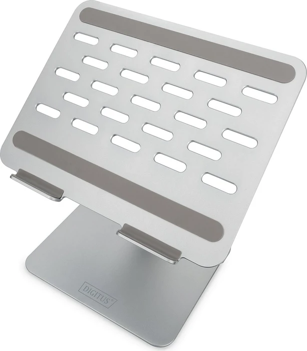 Digitus Variable Notebook-/Tablet-Halterung, 6-Port USB-C-Docking Station, silber