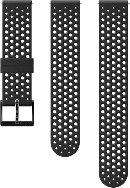 Suunto Ersatzarmband Athletic Silikon 20mm für 3 Fitness schwarz