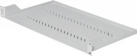 Triton Fachboden perforiert, schwarz, 1HE
