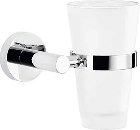 tesa Exxcellent Zahnbürstenhalter inkl. Klebelösung chrom