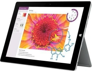 Microsoft Surface 3, rot, Atom x7-Z8700, 2GB RAM, 64GB, Type Cover rot