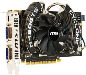 MSI GeForce GTS 450, N450GTS Cyclone 1GD5/OC, 1GB GDDR5, 2x DVI, HDMI