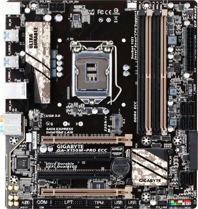 GIGABYTE GA-X150M-PRO ECC (Intel 1151)