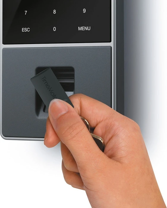 Safescan TimeMoto TM-828 Zeiterfassungssystem, schwarz