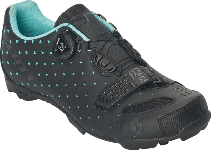 Scott MTB Comp BOA matt black/turquoise blue (Damen)