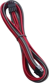 CableMod PRO C-Series AXi/HXi/RM ModMesh, 8-Pin PCIe Kabel, carbon/rot, 60cm (CM-PCSI-8PCI-N60KCR-3PK-R)