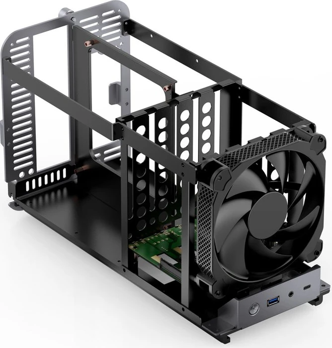 Jonsbo N1, grau, Mini-ITX
