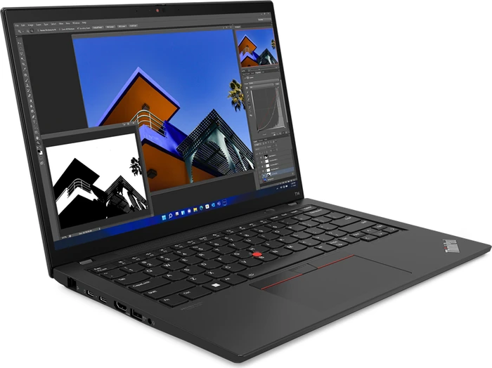 Lenovo ThinkPad T14 G3 (AMD), Thunder Black, Ryzen 5 PRO 6650U, 16GB RAM, 512GB SSD, DE