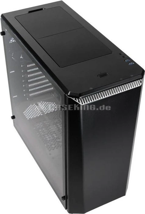 Phanteks Eclipse P400S Tempered Glass Edition schwarz/weiß, Glasfenster, schallgedämmt