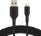 Belkin BoostCharge Braided USB-A to Lightning 3.0m schwarz Vorschaubild