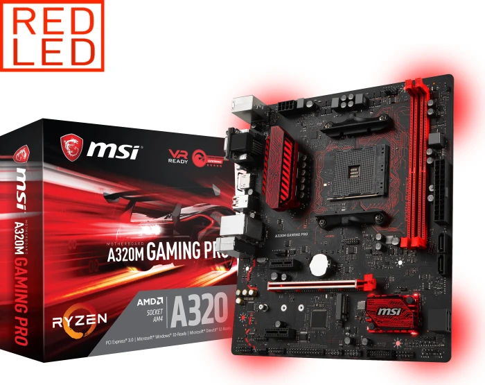 MSI A320M Gaming Pro (AMD AM4)