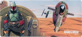 Grupo Erik Editores Star Wars The Mandalorian Boba Fett XL, 800x350mm, Motiv