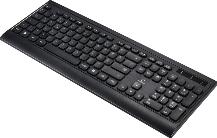 Renkforce RF-WLSKB-200 Funktastatur, schwarz, USB, DE