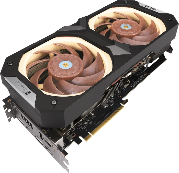 ASUS GeForce RTX 4080 Noctua OC Edition, RTX4080-O16G-NOCTUA, 16GB GDDR6X, 2x HDMI, 3x DP