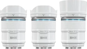 Sirui Sniper 3 Linsen-Set für Sony E weiß