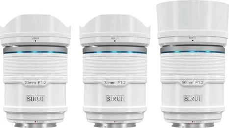 Sirui Sniper 3 Linsen-Set für Sony E weiß