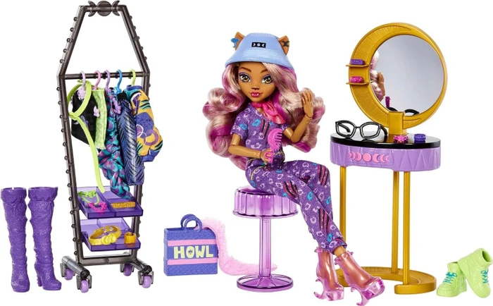 Mattel Monster High - Clawdeen Wolf Boutique-Ankleidestudio
