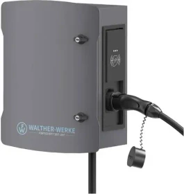 Walther Werke smartEVO 22 mit 1 Ladeleitung 22kW mit Überlastungsschutz, 7.5m Ladekabel