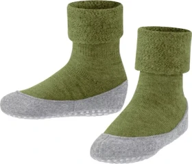 Falke Cosyshoe Teen Socken calla green (Junior)