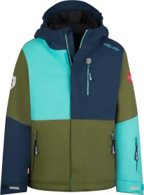 Trollkids Hallingdal Skijacke pine green (Junior)