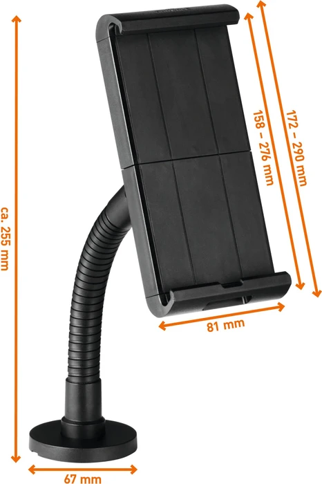 Durable Tablet Holder Tough Wall/Table, Tablet-Halterung 7-13"
