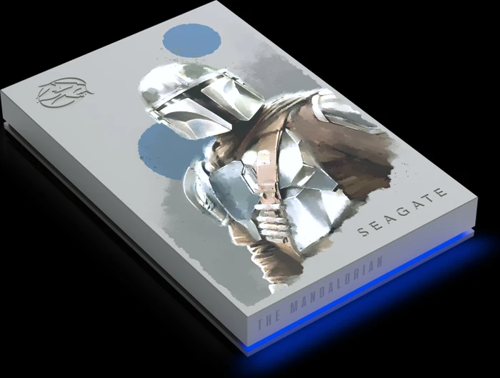 Seagate FireCuda Gaming HDD - The Mandalorian Special Edition, 2TB, +Rescue, USB 3.0 Micro-B