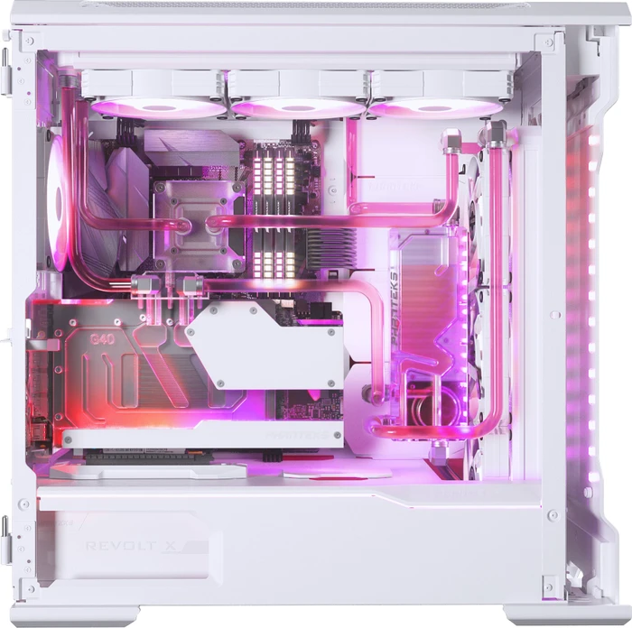 Phanteks Glacier G40 MSI, RTX 4090 Suprim & Gaming weiß, mit Backplate