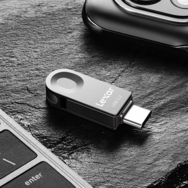 Lexar JumpDrive E32c 64GB, USB-A + USB-C, USB 3.2 Gen 1×1