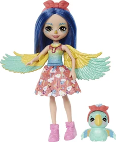 Mattel Enchantimals - City Tails - Prita Parakeet & Flutter