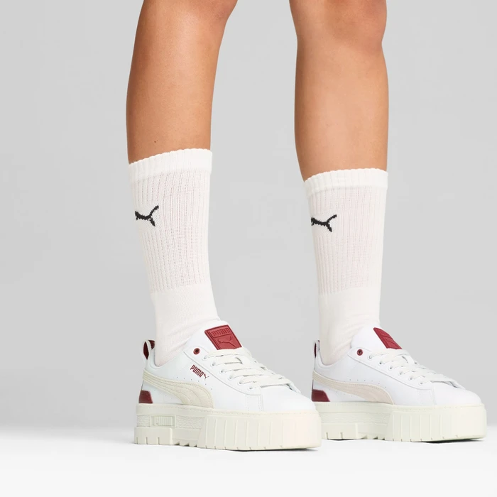 Puma Mayze puma white/intense red