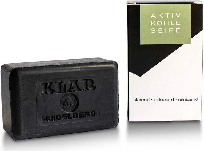 Klar Seifen Aktivkohle Gesichtsseife, 100g