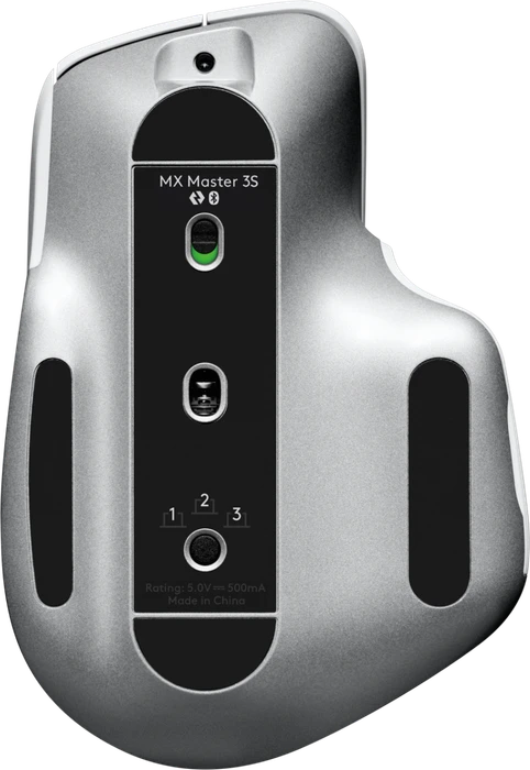 Logitech MX Master 3S Pale Grey, Logi Bolt, USB/Bluetooth