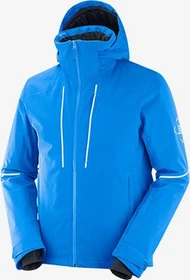 Salomon Edge Skijacke indigo bunting/white (Herren)