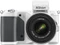 Nikon 1 V2 weiß mit Objektiv 1 NIKKOR 10-30mm 3.5-5.6 VR Vorschaubild