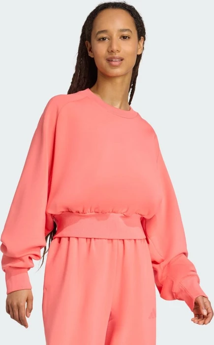 adidas Weiches Lux Loose Sweatshirt semi turbo (Damen)