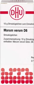 DHU Marum Verum D6 Globuli, 10g
