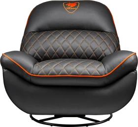 Cougar Overlord CGR-OVL-ORB Gaming-Sofa, schwarz/orange