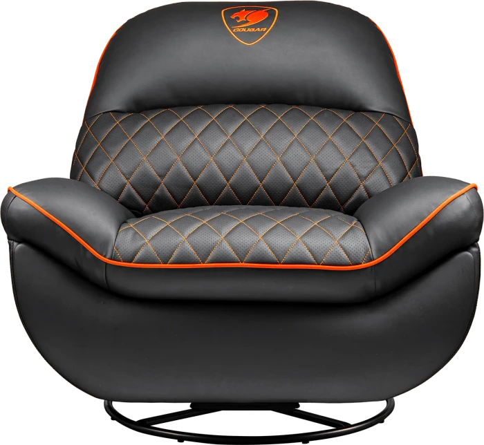 Cougar Overlord CGR-OVL-ORB Gaming-Sofa, schwarz/orange