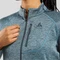 Odlo Tencia Mid Layer Half-Zip Funktionsshirt langarm provincial blue melange (Damen) Vorschaubild