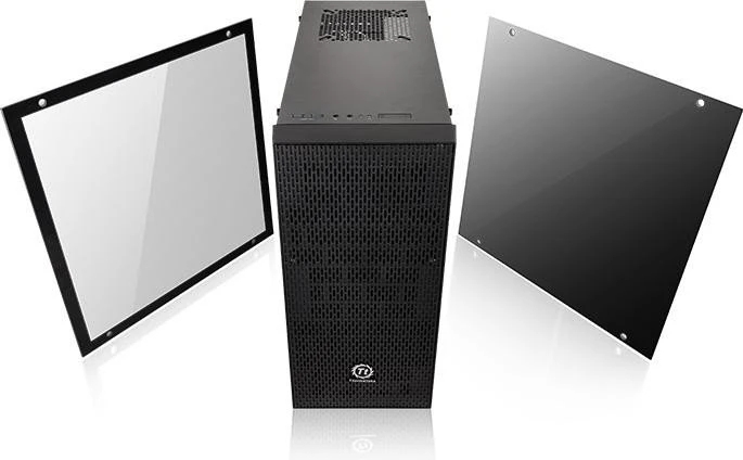 Thermaltake Core G21, schwarz, Glasfenster